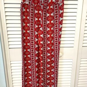 Dress me up dress me down pants. Pink rose vintage.